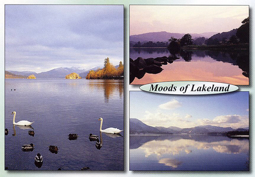 Moods of Lakeland postcards
